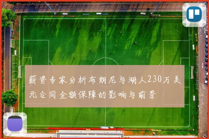 薪资专家分析布朗尼与湖人230万美元合同全额保障的影响与前景